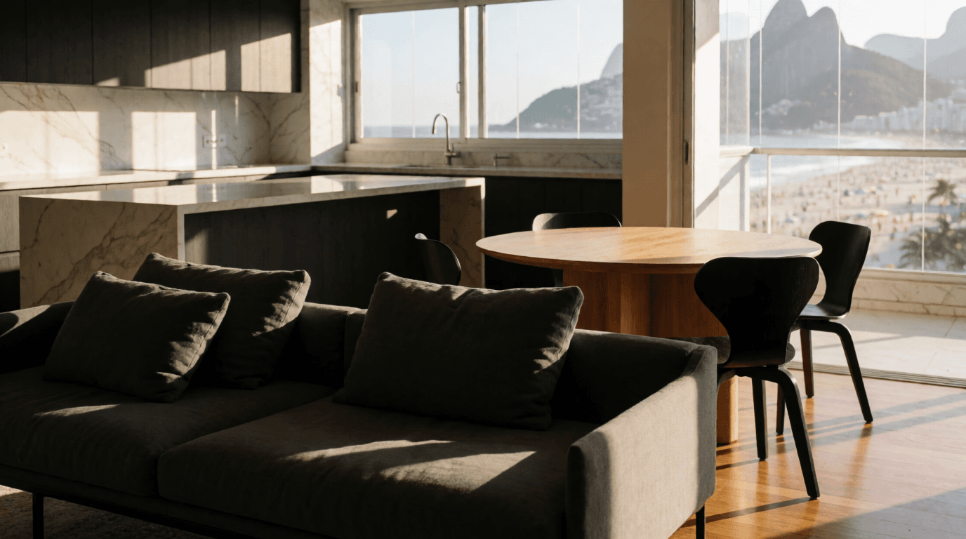 apartment building real estate rio tipos quarto sala